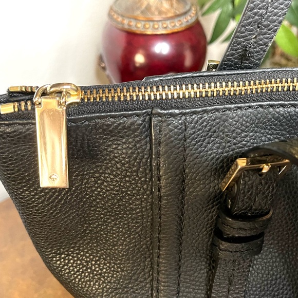 Kate Spade New York Orchard Street Maya Leather Shoulder Tote in Black, Large - Picture 3 of 12